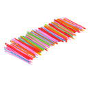 100 PCS Safety Multicolor Plastic Lacing Needles for Sewing Handmade Crafts