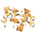 20 Pieces Xmas Socks Hat Design Mini Wooden Craft Pegs Paper Photo Christmas Cards Holder Spring Clips Christmas Ornaments 48mm