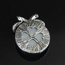 10 Piece Alloy Bow Shape Pearl Flatback Buttons Embellishments Jewelry for Wedding Crafts Decoration