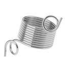 Nickle Plated Wire Yarn Stranding Guide Finger Knitting Thimble for Knitting Crafts Silver 15mm