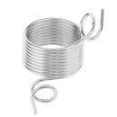 Nickle Plated Wire Yarn Stranding Guide Finger Knitting Thimble for Knitting Crafts Silver 15mm
