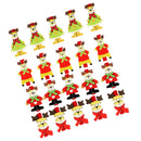 20 Piece Christmas Deer Wooden Craft Pegs Clothes Paper Photo Hanging Clips for Party Decoration 48mm