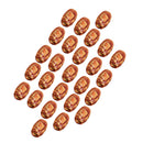 100 Piece Wooden Beads Large Hole Fit European Charms for DIY Bracelet Necklace Jewelry Making Craft 10x12mm