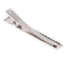 20 Pieces 66mm Flat Square Single Prong Alligator Barrette Hair Clip Blanks Findings