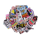 100 Pieces Random Cartoon Stickers Laptop Car Skateboard Luggage Helmet Decals