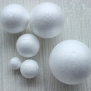 100 Pieces 40-45mm Foam Ball Polystyrene Styrofoam Sphere Ornaments Modelling Craft
