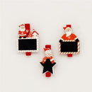 20 Pieces Christmas Santa Claus Snowman Wood Clips Pegs Clothespins Xmas Decoration