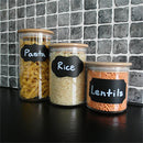 8 Shapes 80 Pieces Chalkboard Stickers for Labeling Jars, Parties, Craft Rooms, Weddings and Organize Your Home & Kitchen