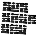 8 Shapes 80 Pieces Chalkboard Stickers for Labeling Jars, Parties, Craft Rooms, Weddings and Organize Your Home & Kitchen
