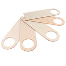 5 Pieces Unfinished Wooden Door Knob Hanger for Kids Hand Crafts DIY Home Decoration