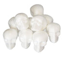 10 Pieces 55mm Creative Halloween Skull Polystyrene Styrofoam Foam DIY Materials
