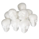 10 Pieces 55mm Creative Halloween Skull Polystyrene Styrofoam Foam DIY Materials