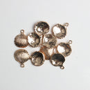 20 Pieces Alloy Leaves Charms/Pendant with Antique Gold Colors DIY Handmade Jewelry Findings Bracelet Necklace Making Supplies