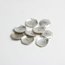 10 Pieces Tibetan Silver Flower Bead Caps Antique Alloy Spacer Beads Charms Jewelry Findings Craft DIY Supplies 3.0cm