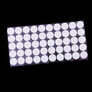 100 Pairs Nylon Hook and Loop Self Adhesive Sticky Coins Dots Spot Discs 20mm