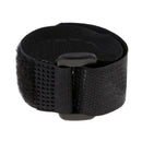 10 Piece Nylon Hook and Loop Strap Wire Computer PC Cable Ties Band with Buckle Black