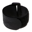 10 Piece Nylon Hook and Loop Strap Wire Computer PC Cable Ties Band with Buckle Black