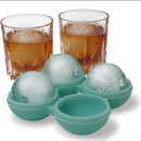 6cm Whiskey Silicone Ice Cube Ball Maker Mold Sphere Mould Round Party Tray
