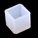 5 Pieces Silicone Square Resin Molds for Making Jewelry Craft Pendants Charms