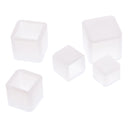 5 Pieces Silicone Square Resin Molds for Making Jewelry Craft Pendants Charms