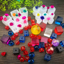 5 Pieces Silicone Square Resin Molds for Making Jewelry Craft Pendants Charms