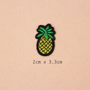 18 Pieces Fruits Design Embroidery Patches Clothes Bag Hat Badge Sew Iron on Appliques