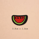18 Pieces Fruits Design Embroidery Patches Clothes Bag Hat Badge Sew Iron on Appliques