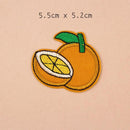 16 Pieces Fruits Design Embroidered Sew Iron on Applique Patches for DIY Crafts
