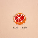 16 Pieces Fruits Design Embroidered Sew Iron on Applique Patches for DIY Crafts
