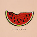 16 Pieces Fruits Design Embroidered Sew Iron on Applique Patches for DIY Crafts