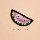 16 Pieces Fruits Design Embroidered Sew Iron on Applique Patches for DIY Crafts