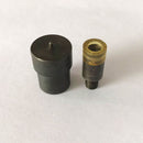 1 Set 8mm Pearl Snap Rivet Stud Punch Setter Press Studs Setting DIY Hand Tool for Leather Craft Jeans Bags Shoes Belt