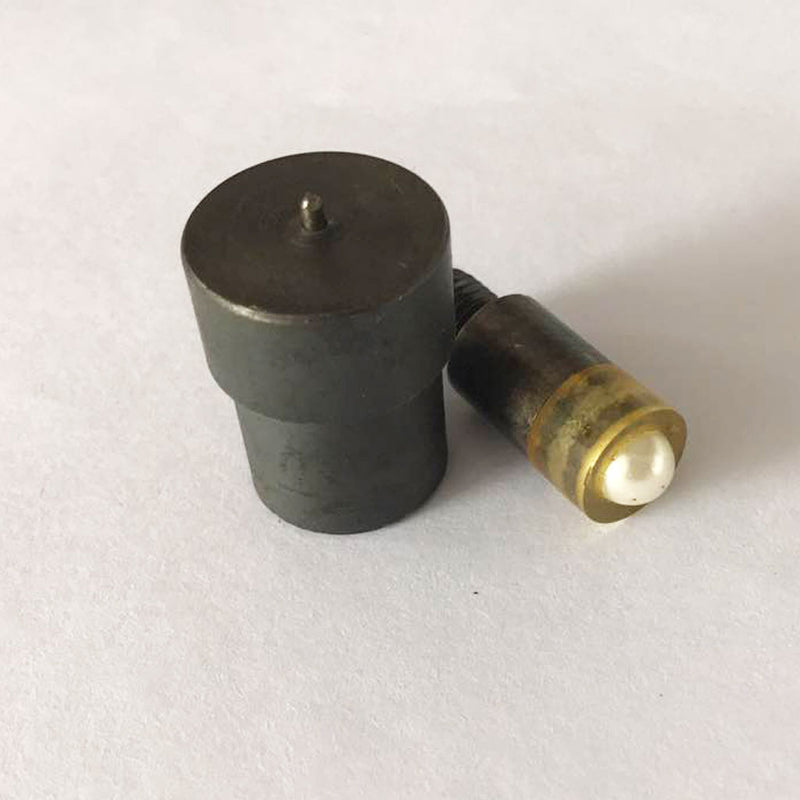 1 Set 8mm Pearl Snap Rivet Stud Punch Setter Press Studs Setting DIY Hand Tool for Leather Craft Jeans Bags Shoes Belt