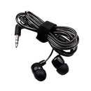50 Pieces Black Reusable Fastening Cable Cord Tie Organizer Tidy Ties Cord Wire Cable Strap Hook and Loop Tape Management Tool