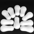 10 Pieces Unfinished Blank Styrofoam Foam Halloween Spider Body for Modelling Craft DIY
