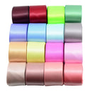 16 Colors Silk Satin Ribbon 25mm Wedding Party Festive Event Decoration Crafts Gifts Wrapping Apparel Sewing Fabric Supplies