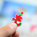 10 Pieces Mixed Christmas Acrylic Flatback Cabochon Craft Jewelry Accessories