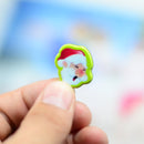 10 Pieces Mixed Christmas Acrylic Flatback Cabochon Craft Jewelry Accessories