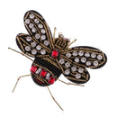 1 Piece Dragonfly Rhinestone Beaded Patch Embroidery Sew on Applique for DIY Crafts