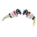 1 Set Rhinestone Sequins Beaded Patches Embroidery Sew on Applique for DIY Crafts