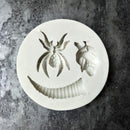 Halloween Spider Silicone Fondant Cake Moulds Sugar Craft Baking Molds Tools