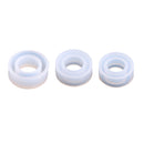3 Pieces 15/16/17mm Round DIY Silicone Ring Mold Jewelry Making Tools Craft Mould