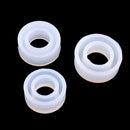 3 Pieces 15/16/17mm Round DIY Silicone Ring Mold Jewelry Making Tools Craft Mould