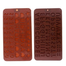 Alphabet Letter Number Chocolate Candy Silicone Baking Moulds Sugaraft Cake Molds