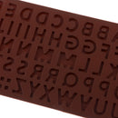 Alphabet Letter Chocolate Candy Silicone Baking Moulds Sugaraft Cake Molds