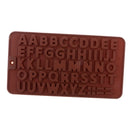 Alphabet Letter Chocolate Candy Silicone Baking Moulds Sugaraft Cake Molds