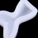 Silicone Crystal Jewelry Pendant Making Mold Mermaid tail Shape DIY Resin Craft Baking Cake Chocolate Decorative Mould Tools