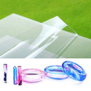 10 Pieces Transparent Films for DIY Resin Epoxy Necklace Pendant Jewelry Making