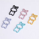 10 Pieces Alloy Rabbit Shape Charms Pendant Jewelry Findings for DIY Jewelry Making Fashion Jewelry