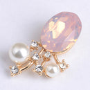 10 Pieces Pearl Rhinestone Buttons Wedding Flatback Embellishments Scrapbooking
